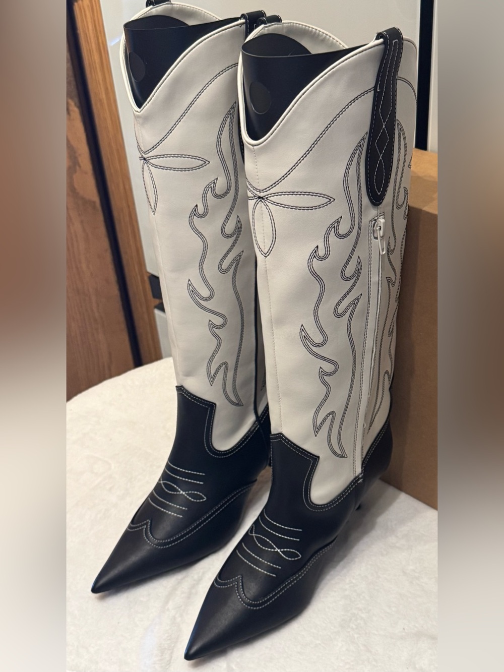 INC International Concepts Hayleigh Knee-High Cowboy Boots